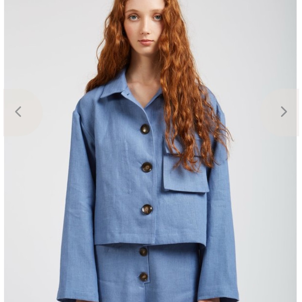 Paloma Wool Apollonia Jacket Soft Blue Size 36/US4 - Picture 14 of 15